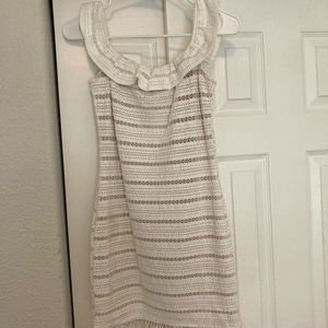 Nightcap Clothing White Lace Off-The-Shoulder Dress